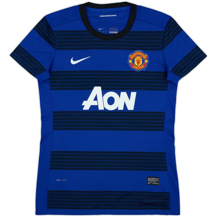 2011-13 Manchester United Away Shirt - 7/10 - (Women's S)