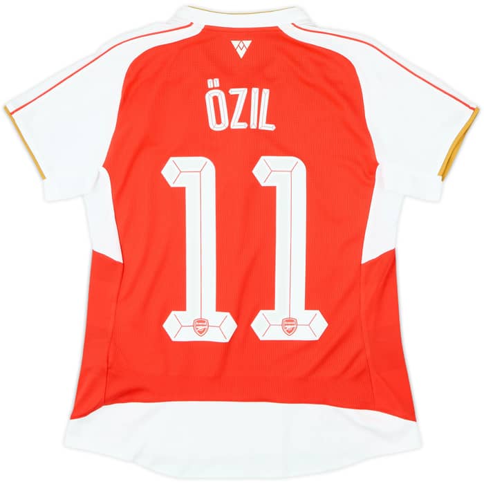 2015-16 Arsenal Home Shirt Ozil #11 (Women's M)