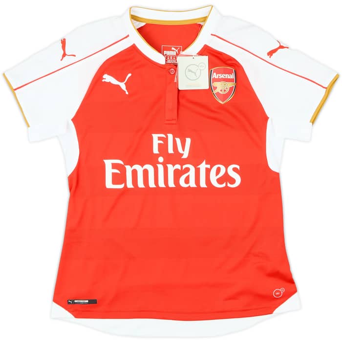 2015-16 Arsenal Home Shirt Ozil #11 (Women's M)