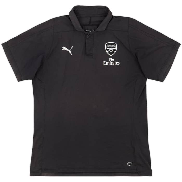 2017-18 Arsenal Puma Polo Shirt - 9/10 - (XL)