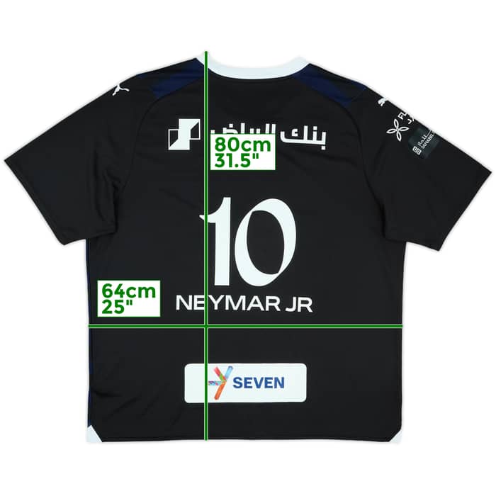 2023-24 Al Hilal Third Shirt Neymar Jr #10 - 8/10 - (XXL)