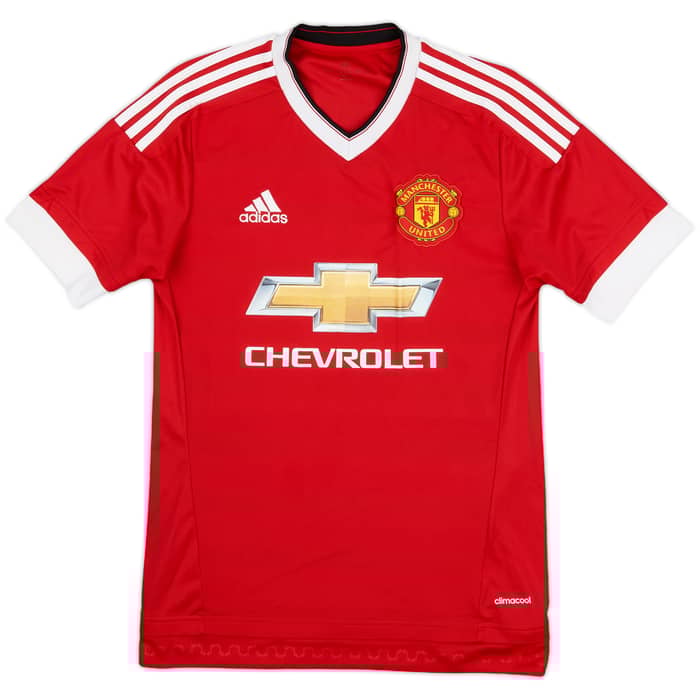 2015-16 Manchester United Home Shirt Rooney #10 - 8/10 - (XS)