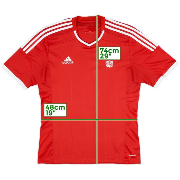 2014-15 Nottingham Forest Home Shirt - 8/10 - (M)