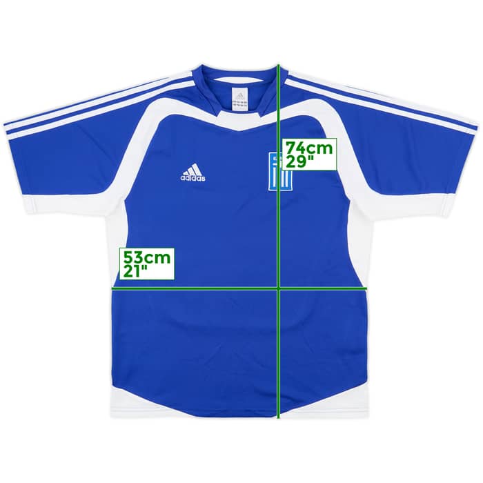 2004-06 Greece Home Shirt - 9/10 - (M)