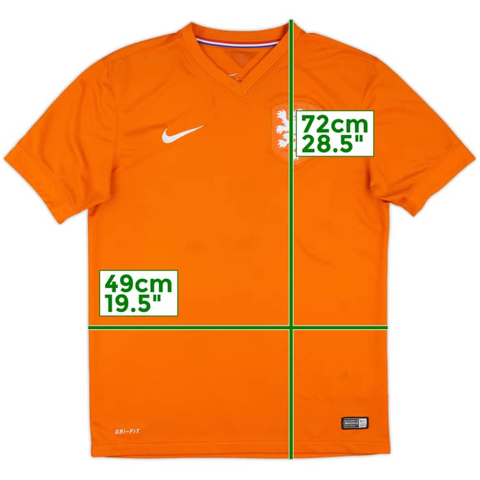 2014-15 Netherlands Home Shirt - 5/10 - (M)