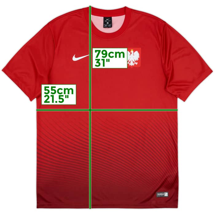 2016-17 Poland Basic Away Shirt - 9/10 - (L)