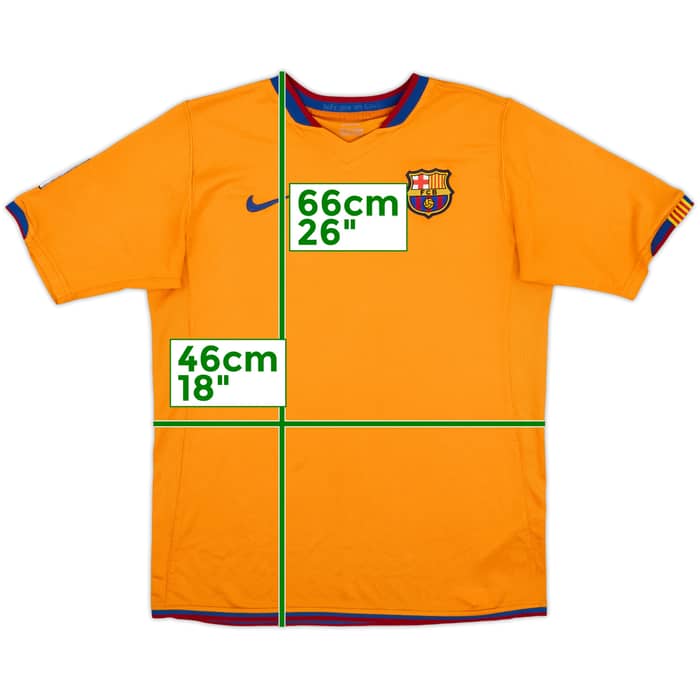 2006-08 Barcelona Away Shirt - 9/10 - (XL.Boys)