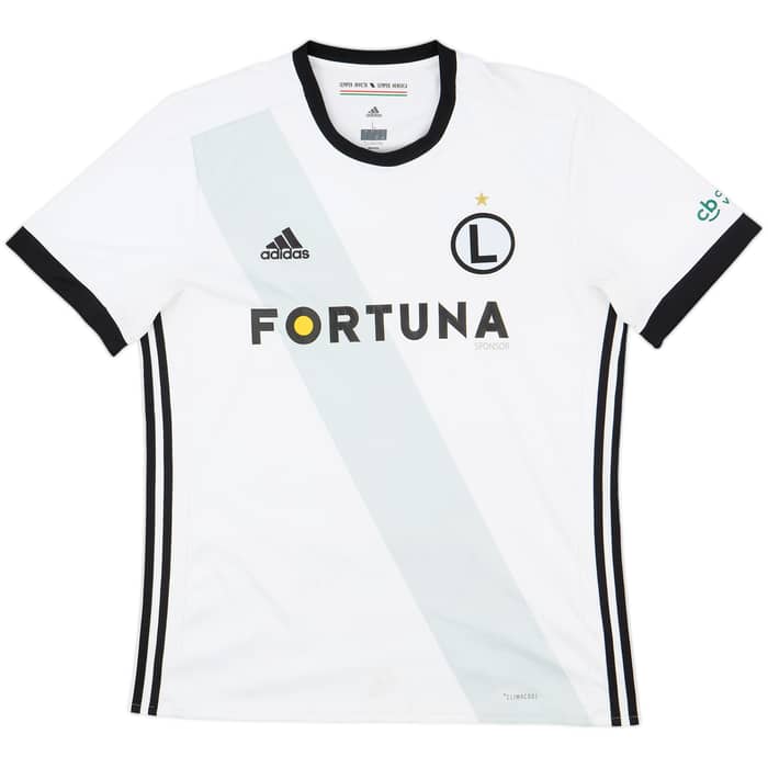 2017-18 Legia Warsaw Home Shirt - 7/10 - (L)