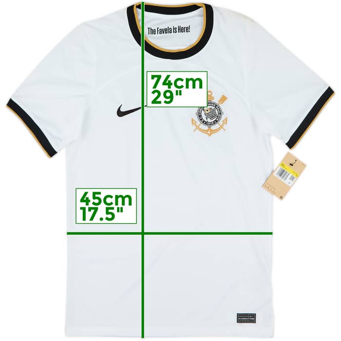 2022-23 Corinthians Home Shirt (S)