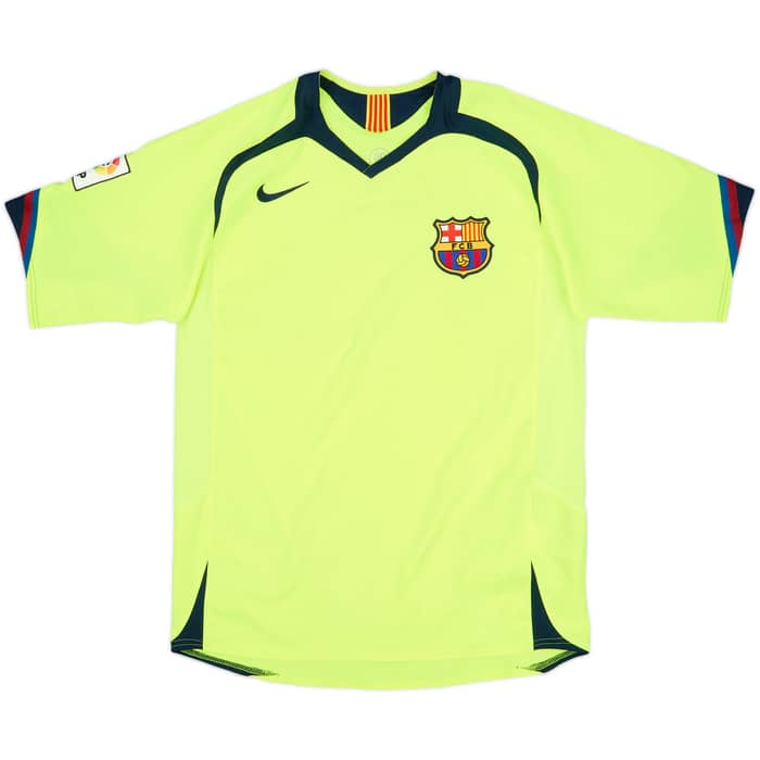 2005-06 Barcelona Away Shirt Eto'o #9 - 4/10 - (S)