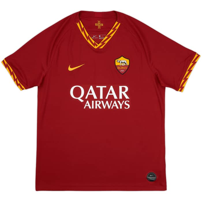 2019-20 Roma Home Shirt Dzeko #9 - 10/10 - (L)