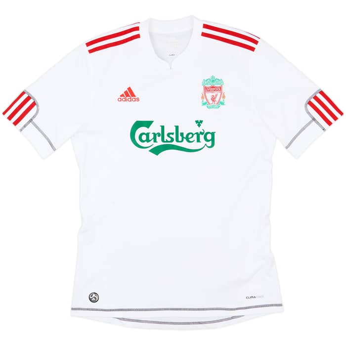 2009-10 Liverpool Third Shirt Johnson #2 - 9/10 - (M)