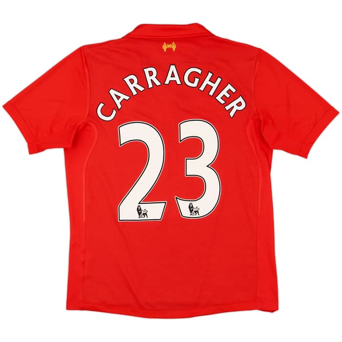 2012-13 Liverpool Home Shirt Carragher #23 - 7/10 - (M)