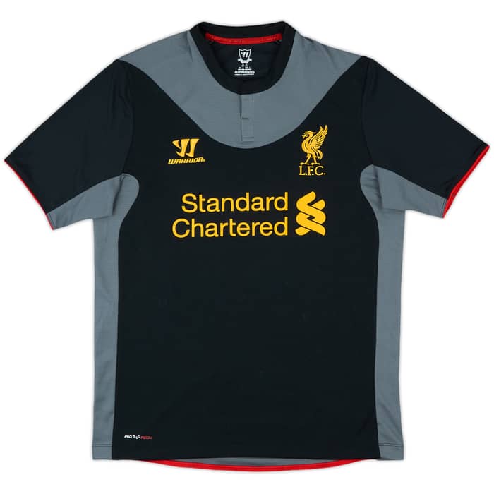 2012-13 Liverpool Away Shirt Agger #5 - 9/10 - (M)