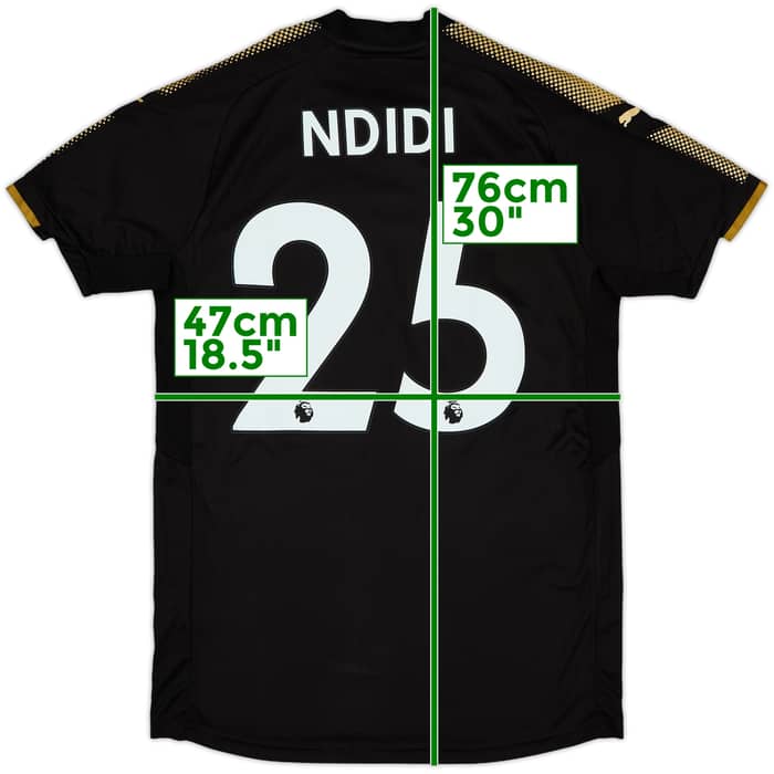 2017-18 Leicester Away Shirt Ndidi #25 - 10/10 - (M)