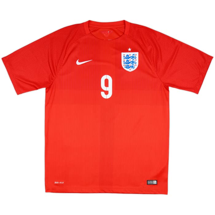 2014-15 England Away Shirt Sturridge #9 - 10/10 - (L)