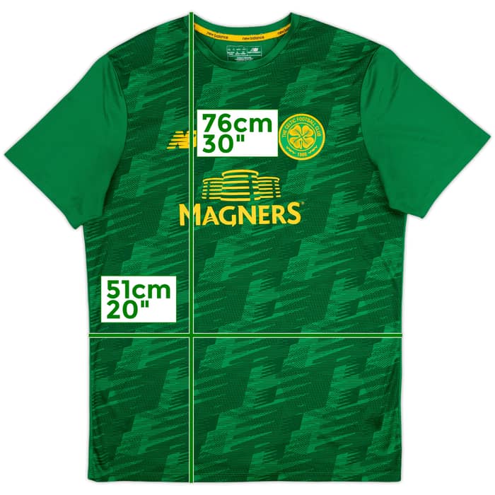 2019-20 Celtic New Balance Training Shirt - 9/10 - (L)