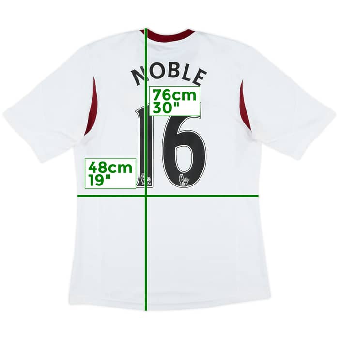 2013-14 West Ham Away Shirt Noble #16 - 9/10 - (M)