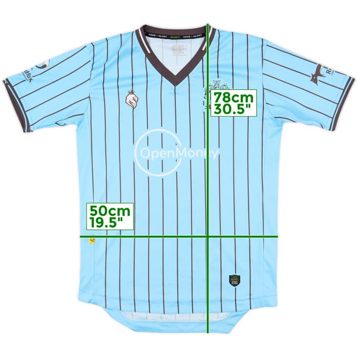 2021-23 Bury Away Shirt - 8/10 - (L)