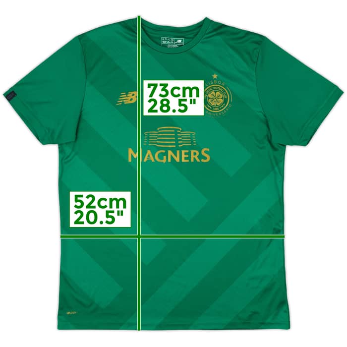 2017-18 Celtic New Balance Training Shirt - 10/10 - (XL)
