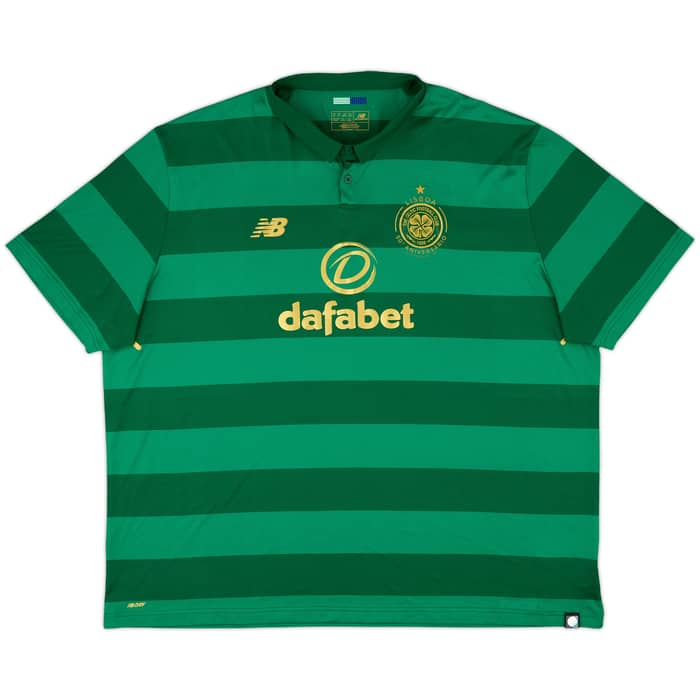 2017-18 Celtic 'Lisbon Lions 50th Anniversary' Away Shirt - 10/10 - (4XL)