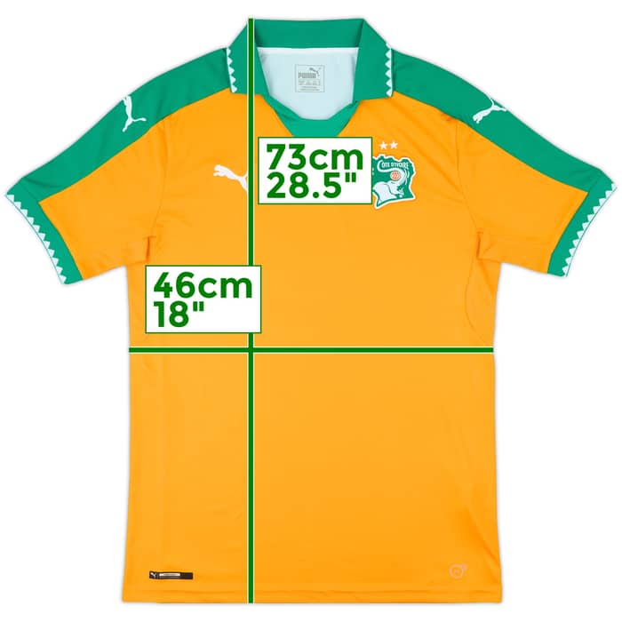 2017-18 Ivory Coast Home Shirt - 10/10 - (M)