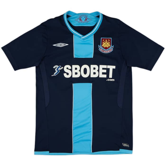 2009-10 West Ham Away Shirt Noble #16 - 7/10 - (S)