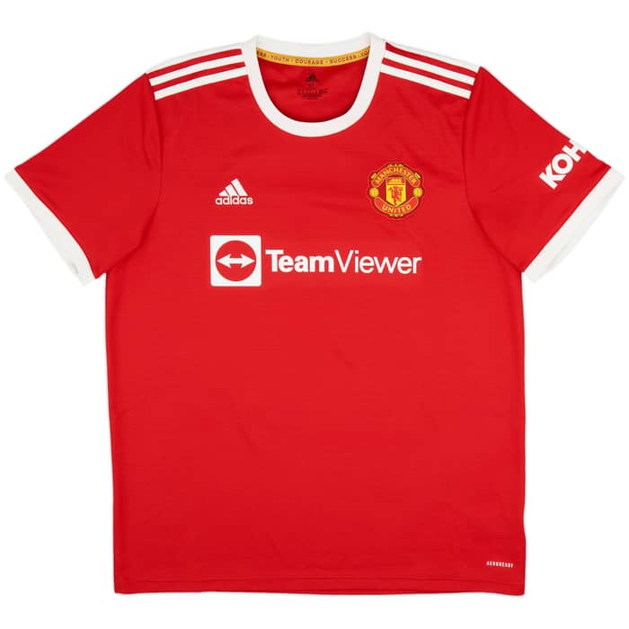 2021-22 Manchester United Home Shirt Ronaldo #7 - 10/10 - (XL)