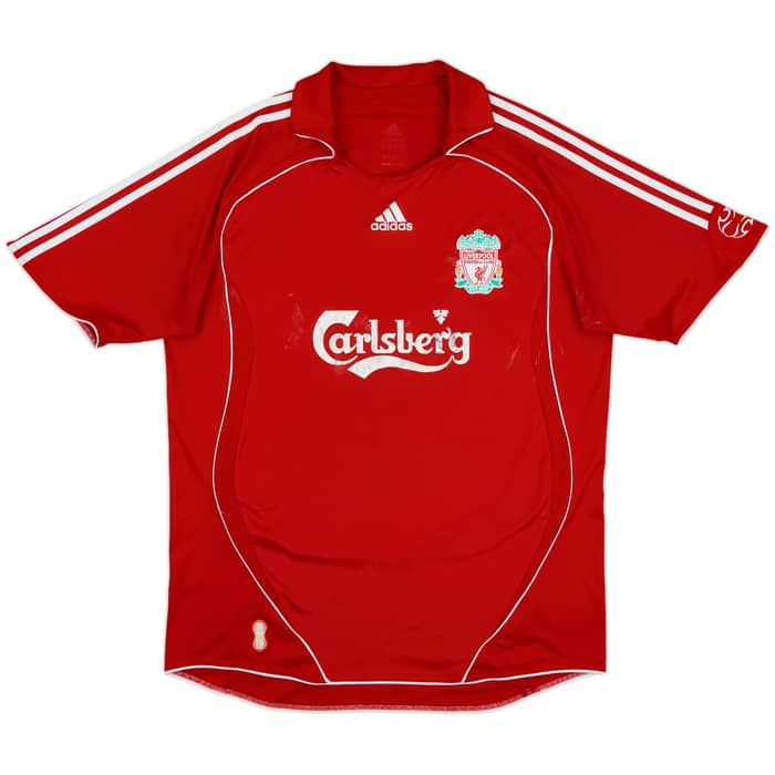 2006-08 Liverpool Home Shirt - 4/10 - (XL)