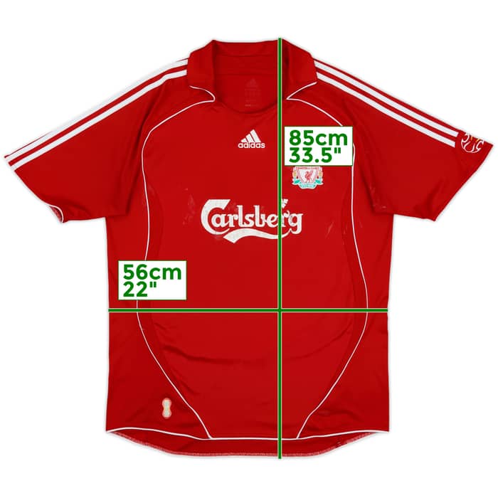 2006-08 Liverpool Home Shirt - 4/10 - (XL)