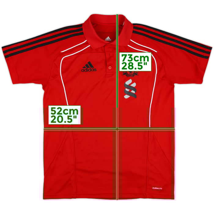 2010-11 Liverpool adidas Polo Shirt - 6/10 - (M)