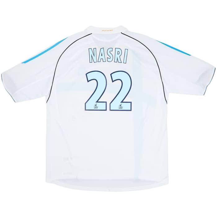 2004-05 Olympique Marseille Home Shirt Nasri #22 - 8/10 - (XXL)