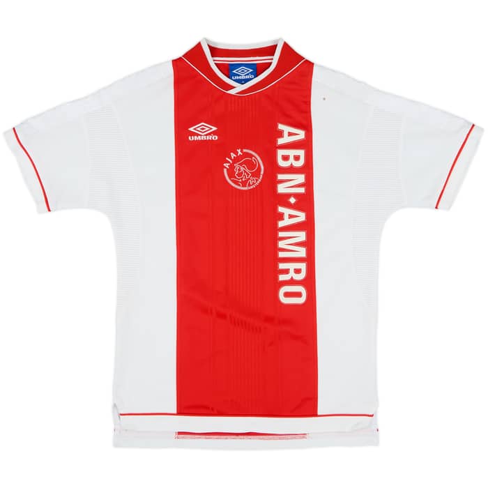 1999-00 Ajax Home Shirt Van Der Vaart #43 - 7/10 - (M)