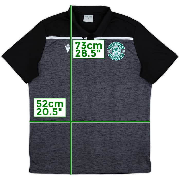 2019-20 Hibernian Macron Polo Shirt - 10/10 - (XL)