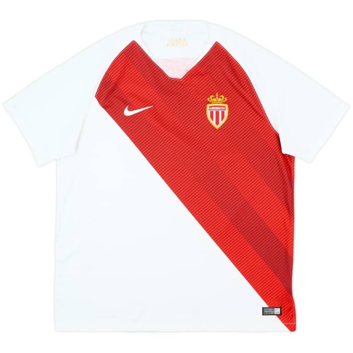2018-19 Monaco Home Shirt - 8/10 - (XL)