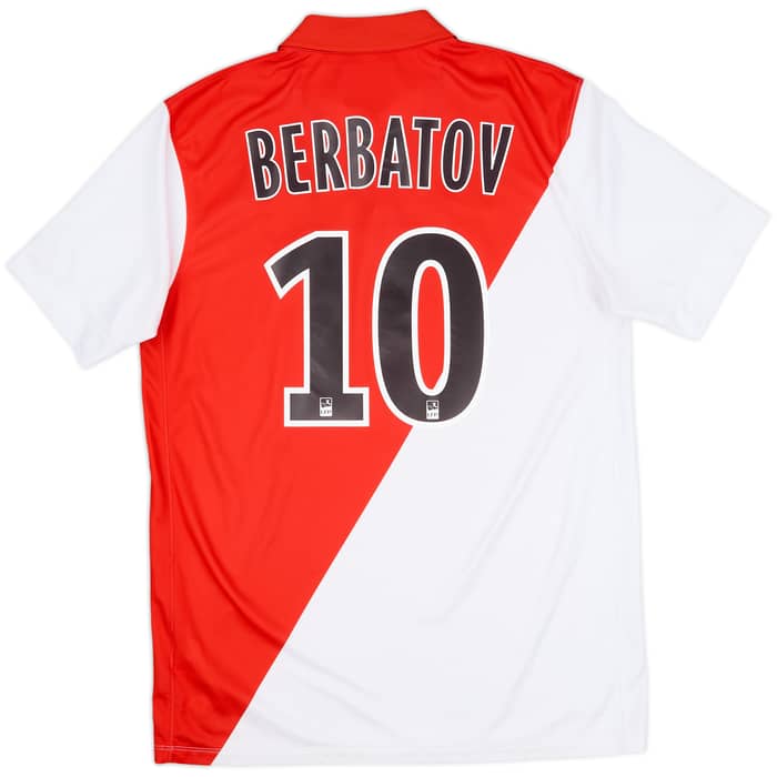 2014-15 Monaco Home Shirt Berbatov #10 - 9/10 - (M)