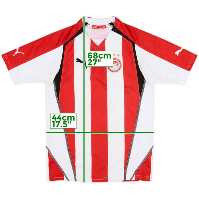 2005-06 Olympiakos Home Shirt - 8/10 - (S)