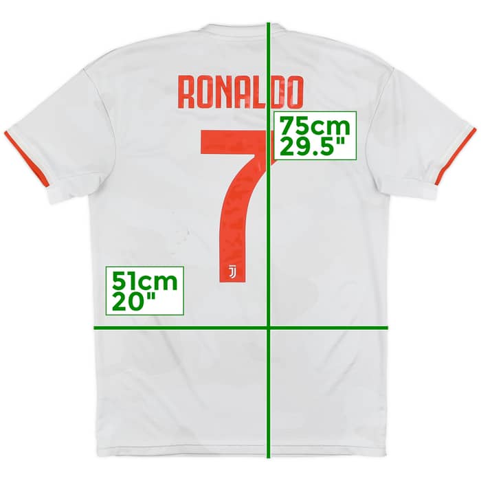2019-20 Juventus Away Shirt Ronaldo #7 - 7/10 - (M)