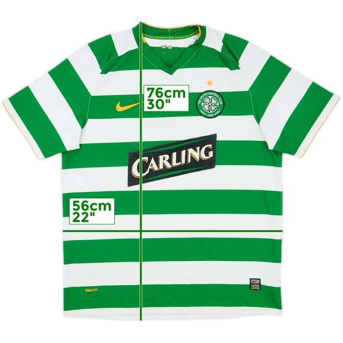 2008-10 Celtic Home Shirt - 5/10 - (L)