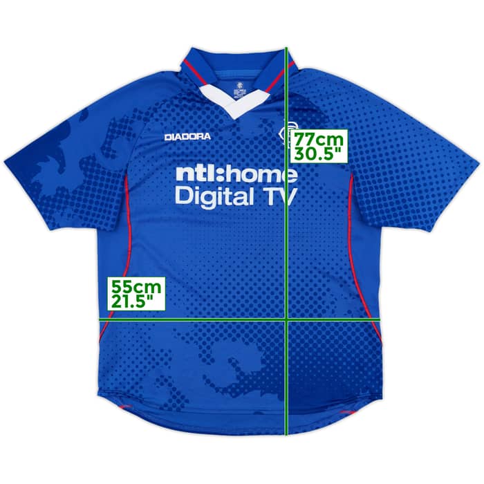 2002-03 Rangers Home Shirt - 10/10 - (L)