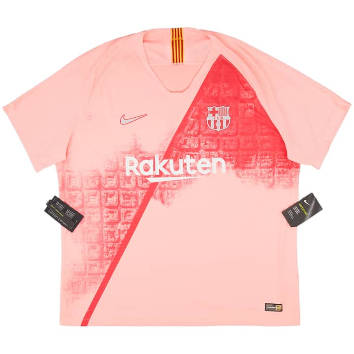 2018-19 Barcelona Authentic Third Shirt Suarez #9 (XXL)