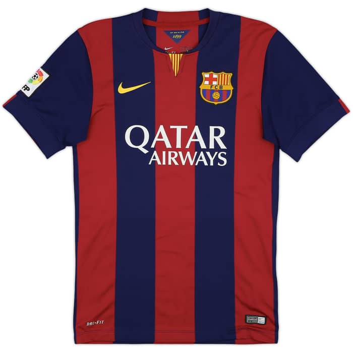 2014-15 Barcelona Home Shirt Neymar Jr #11 - 8/10 - (S)