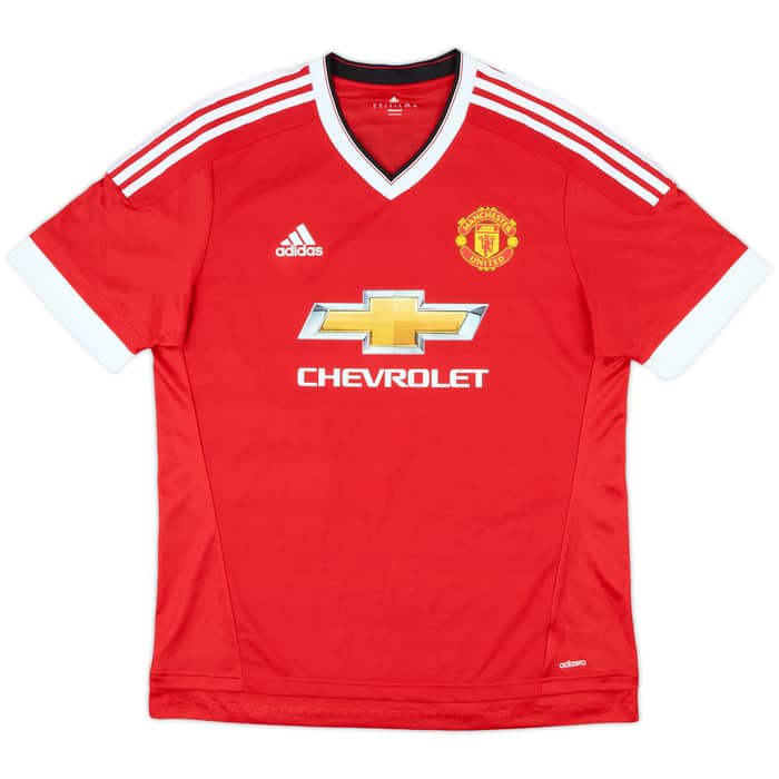 2015-16 Manchester United Authentic Home Shirt Rooney #10 - 9/10 - (XL)