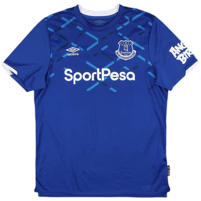 2019-20 Everton Home Shirt Walcott #11 - 9/10 - (L)
