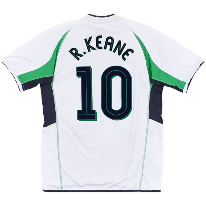 2002-03 Ireland Away Shirt R.Keane #10 - 9/10 - (XL)