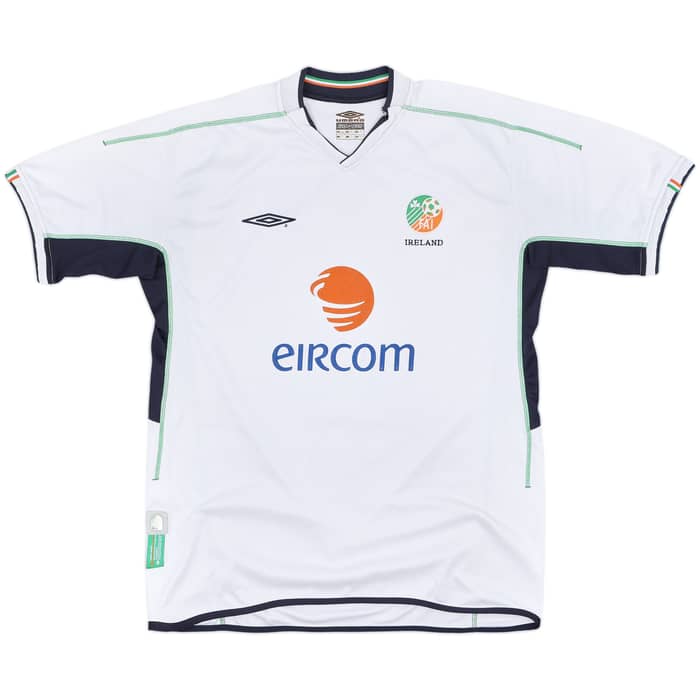 2002-03 Ireland Away Shirt R.Keane #10 - 9/10 - (XL)