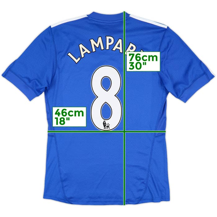 2009-10 Chelsea Home Shirt Lampard #8 - 7/10 - (S)