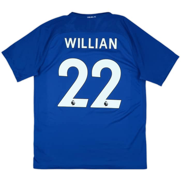 2017-18 Chelsea Home Shirt Willian #22 - 8/10 - (L)