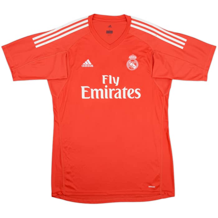 2017-18 Real Madrid GK S/S Shirt - 6/10 - (L)