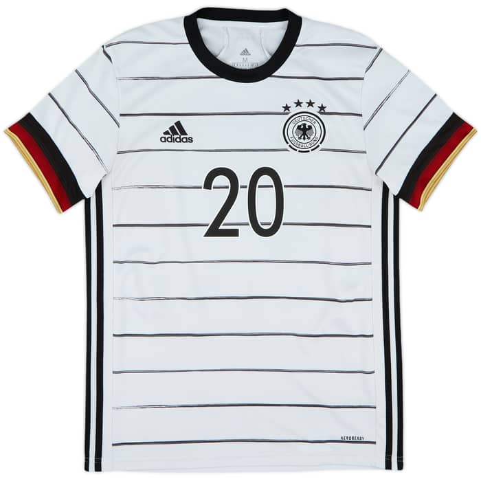 2020-21 Germany Home Shirt Gnabry #20 - 6/10 - (M)